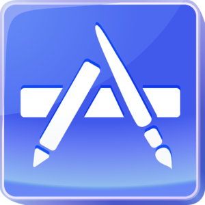 Blue App Store Logo icons png preview