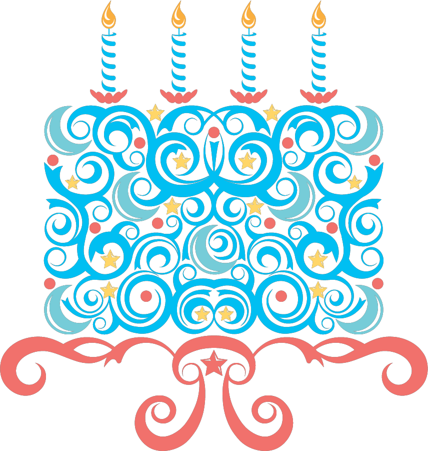 Blue Birthday Cake Cliparts icons png preview