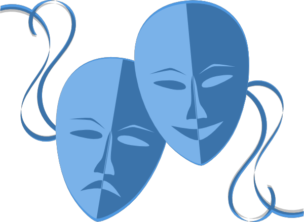 Blue masks face clipart icons png preview