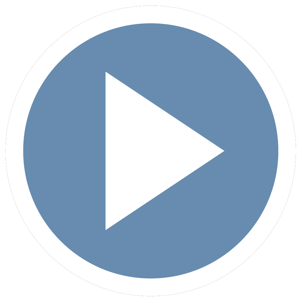 Blue Play Button Icon icons png free download