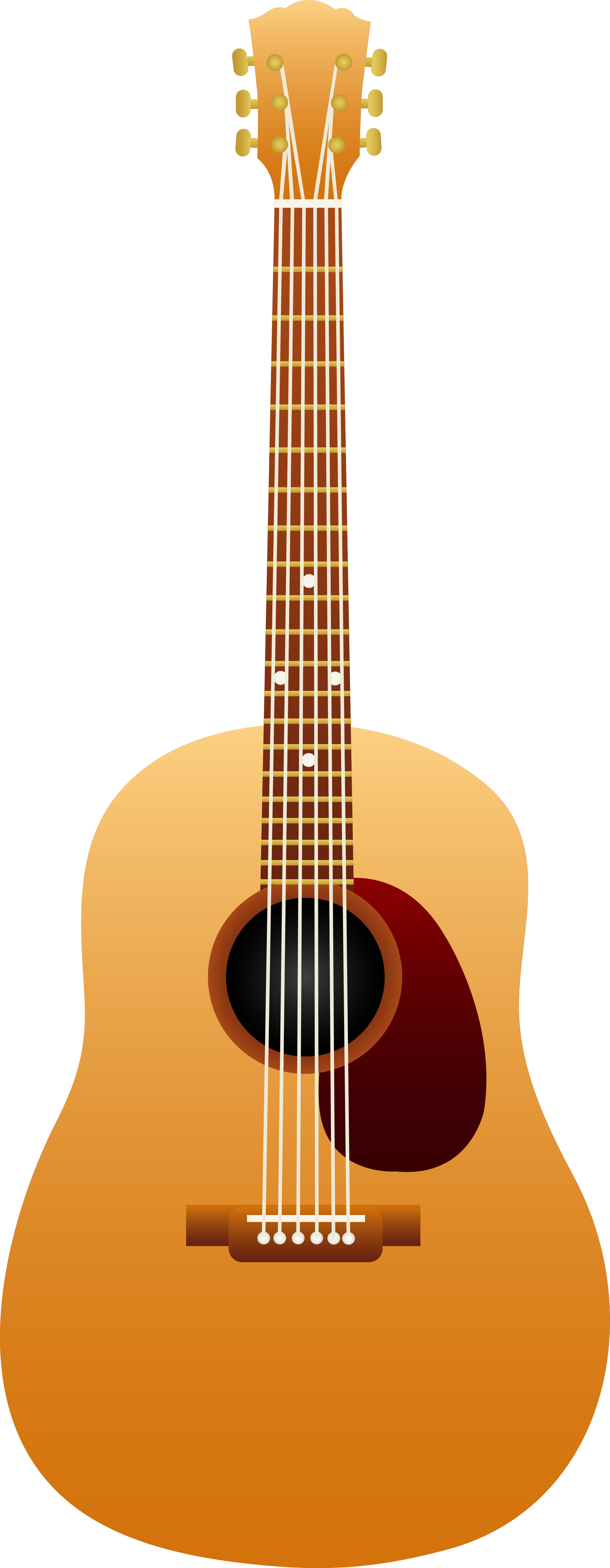 Brown Acoustic Guitars Png icons png preview