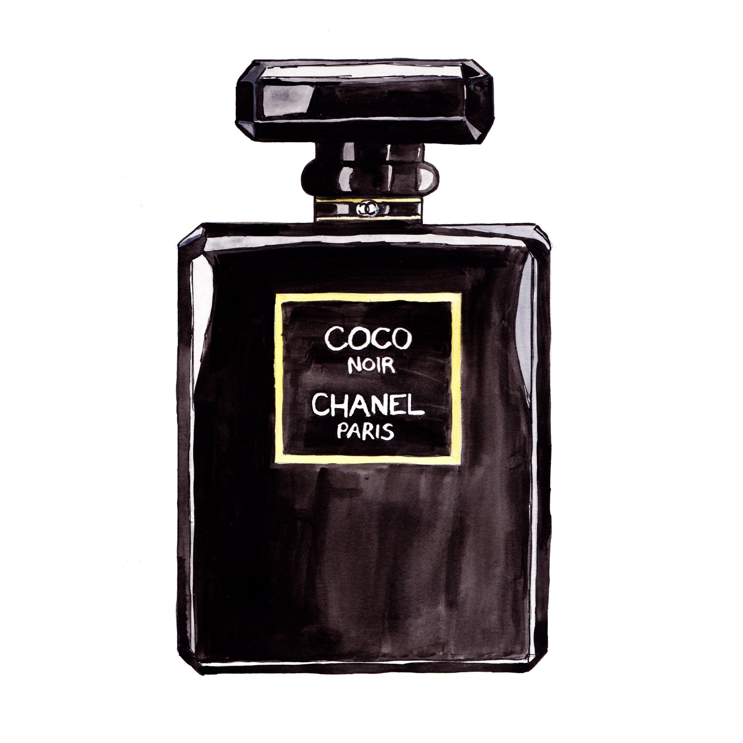 Brown Coco Chanel Parfume icons png preview