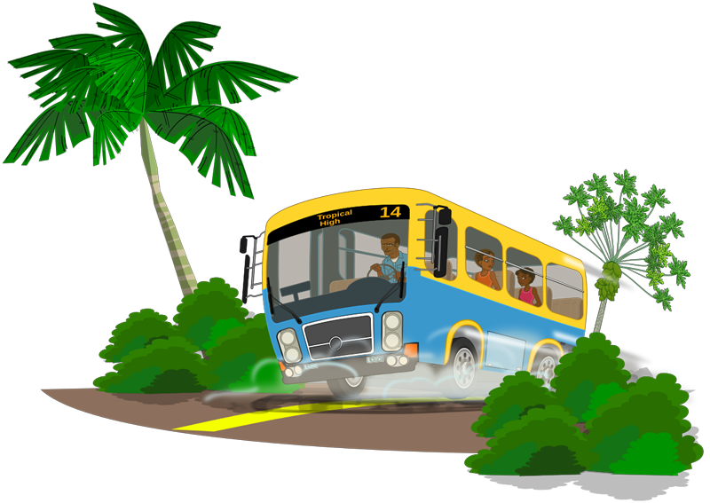 Bus Transportation Nature vector png icons png preview