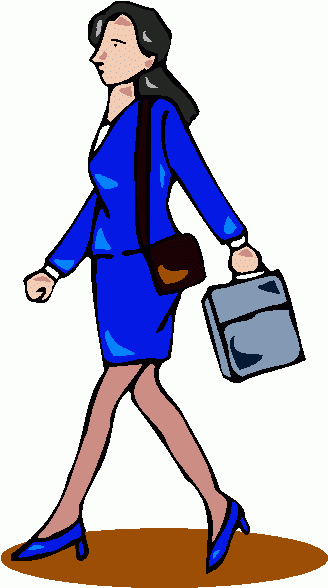 Business woman blue icons png free download