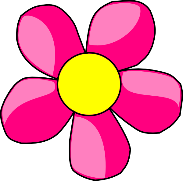 Cartoon Pink Flower icons png preview