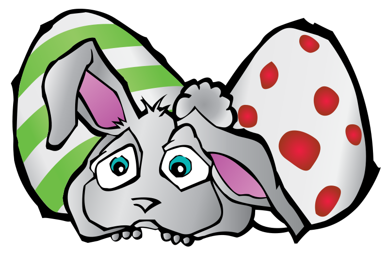 Cartoon Sad Bunny Easter Eggs Png icons png preview