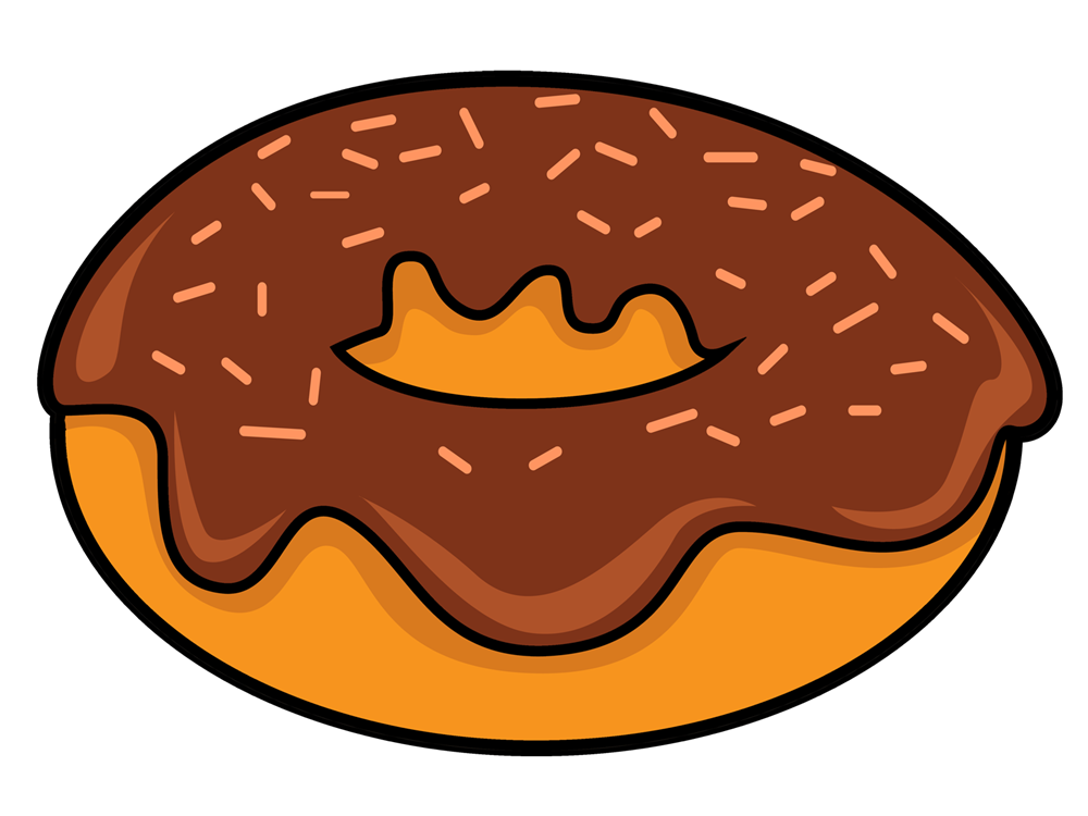 Chocolate Doughnut Icon icons png preview