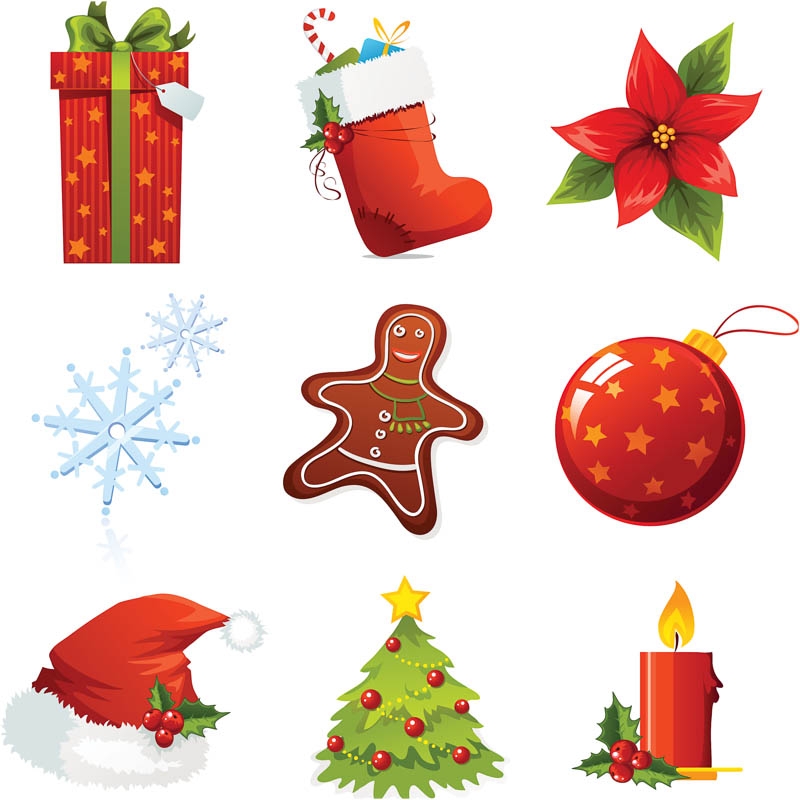 Christmas Gift Figure icons png free download