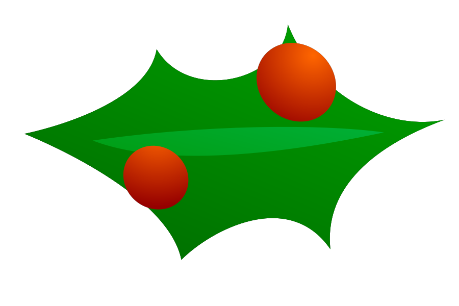 Christmas green leaf icons png preview