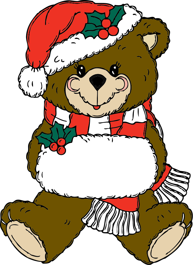 Christmas Teddy Bear icons png preview