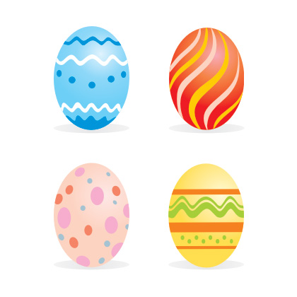 Colorful Easter Eggs Icon icons png preview