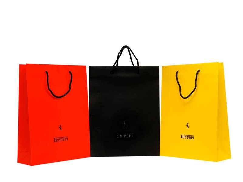 Colorful Paper Bag Icon icons png preview