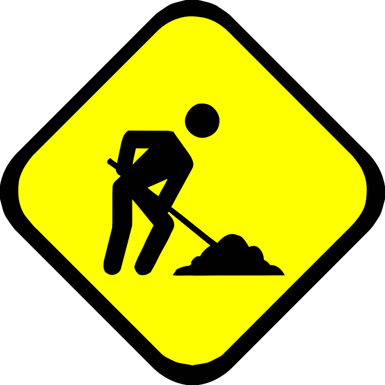 Construction Sign icons png preview