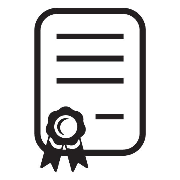 Contract certificate icon icons png free download