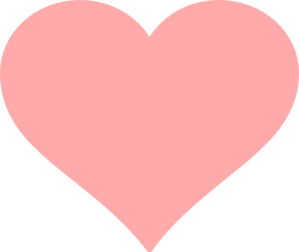 Coral pink heart icon icons png preview