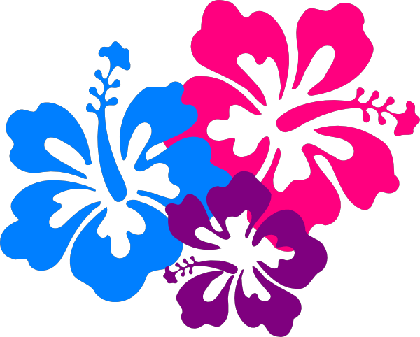 Couple Colorful Tropical Flowers Png icons png preview