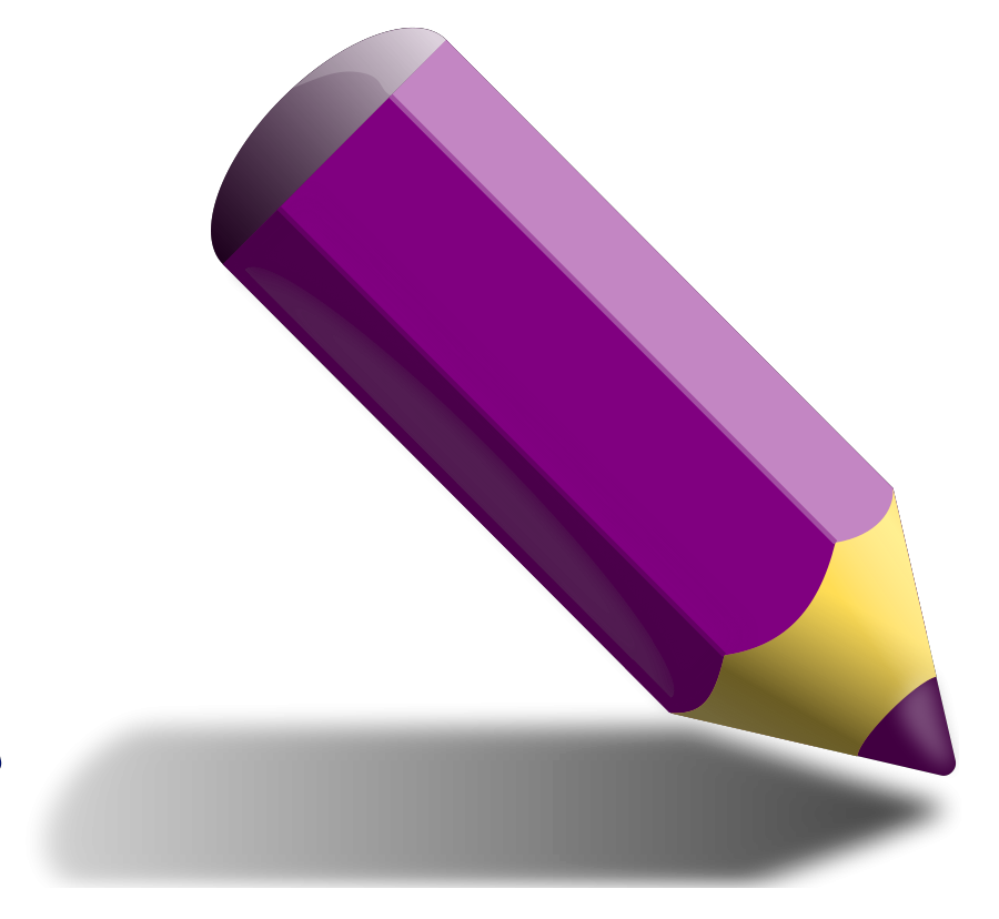 Crayon Purple Pencil icons png preview