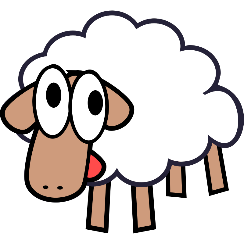 Cute Sheep animal icon icons png free download