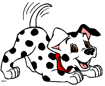 Dalmatian Laying Cartoon icons png preview