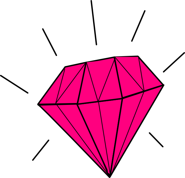 Diamond Pink icon icons png preview