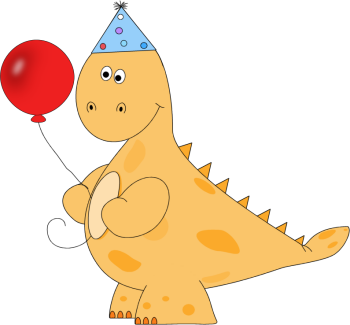 Dinosaur Birthday Cartoon icons png preview