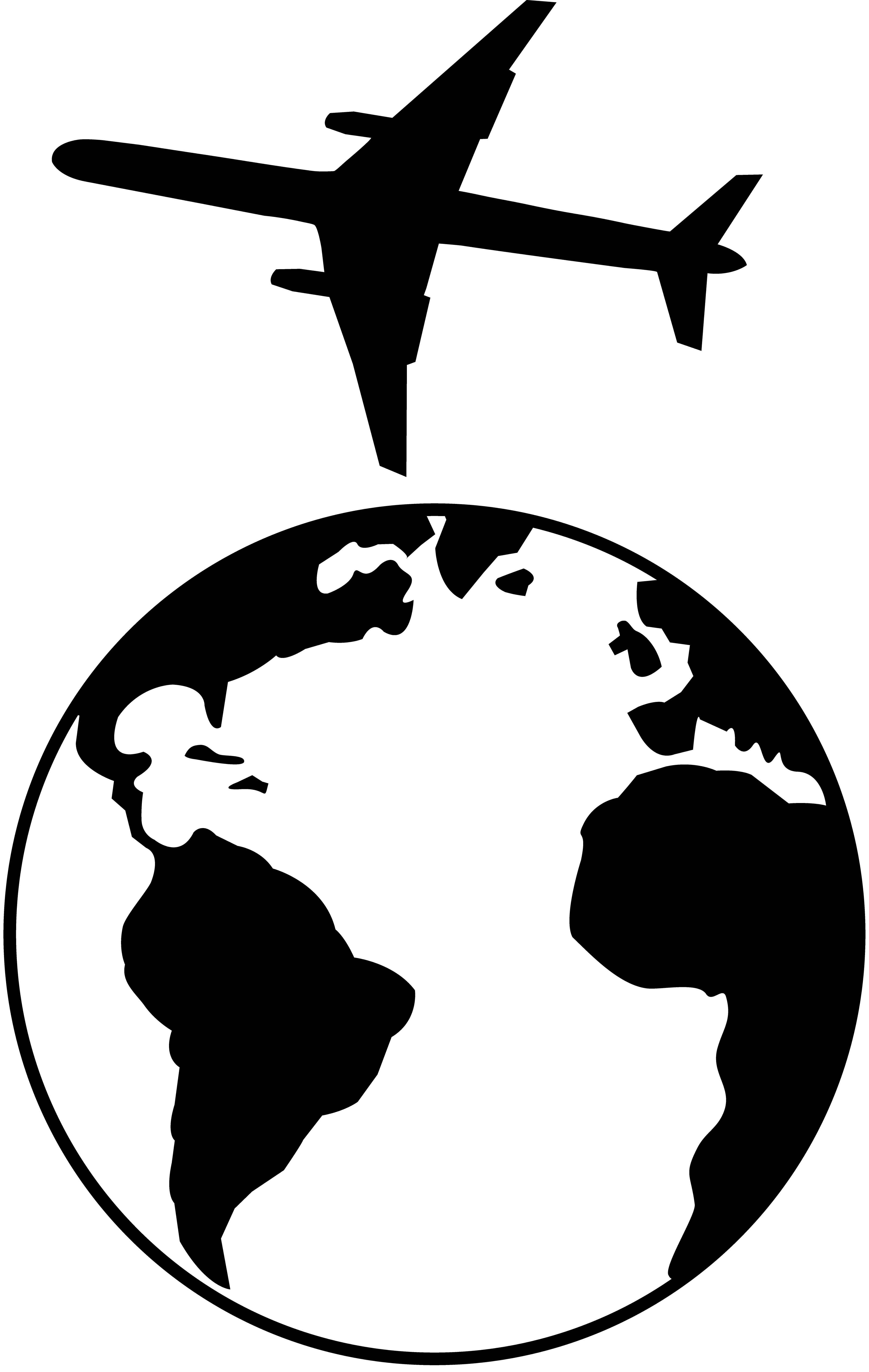 Earth Travel Uncolored icons png preview