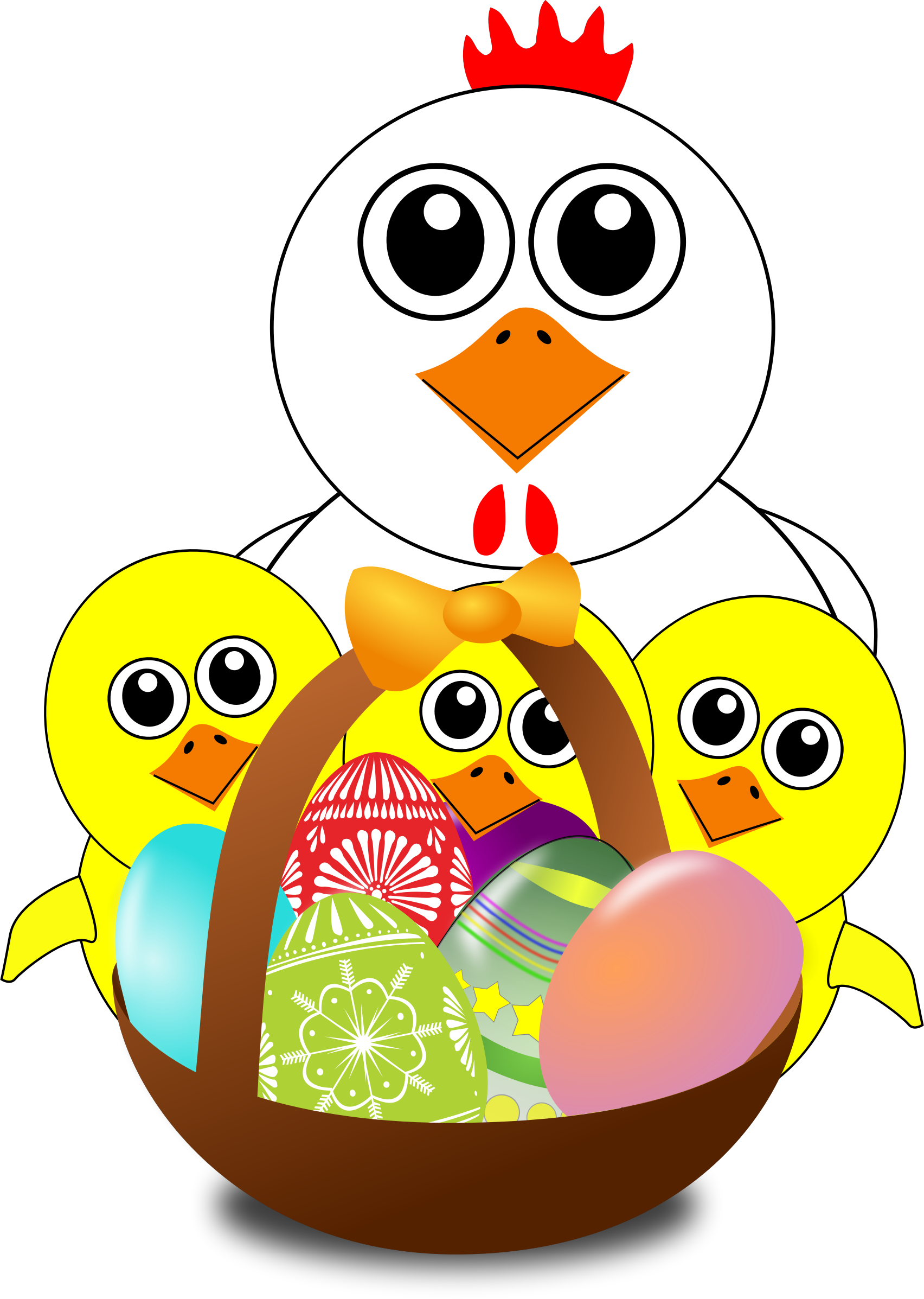 Easter Cartoon Basket Png icons png preview