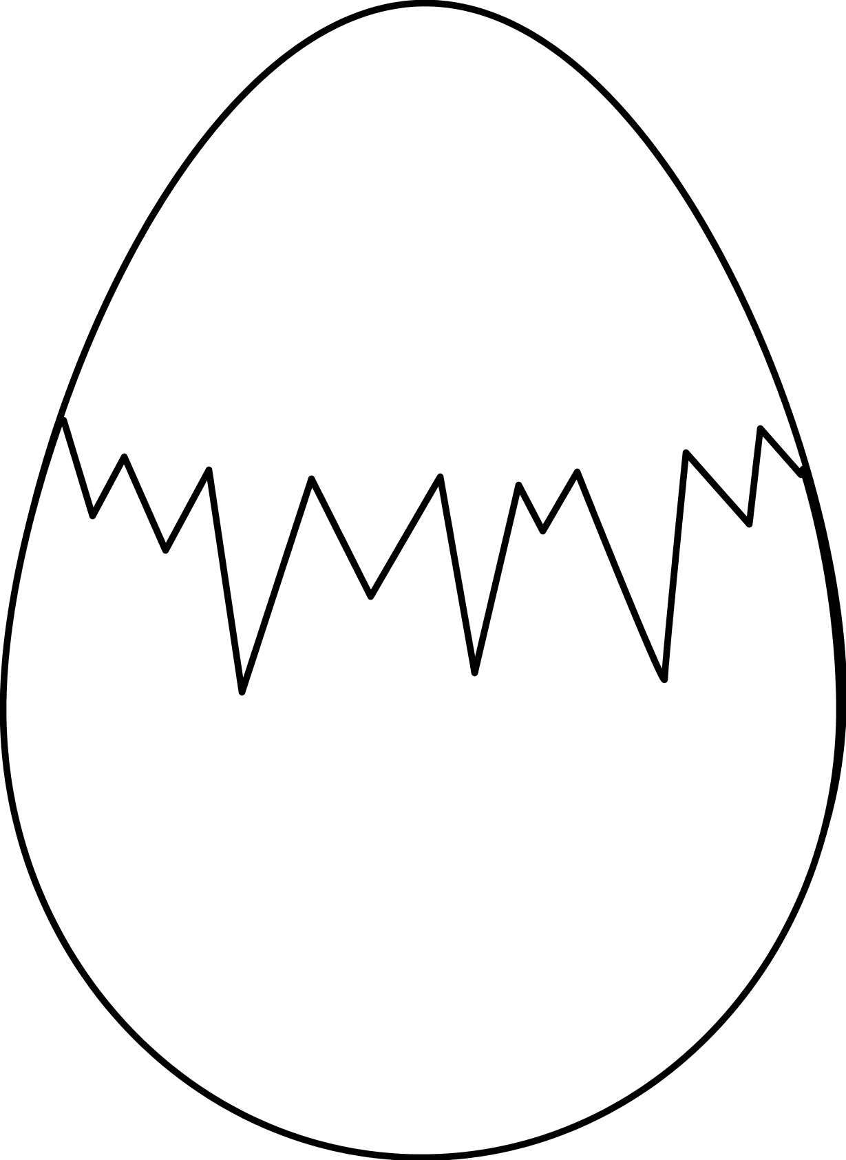 Egg Drawing Outline icons png preview