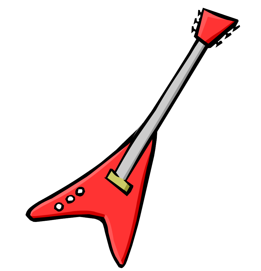 Electric Guitar Red Bass icon icons png free download