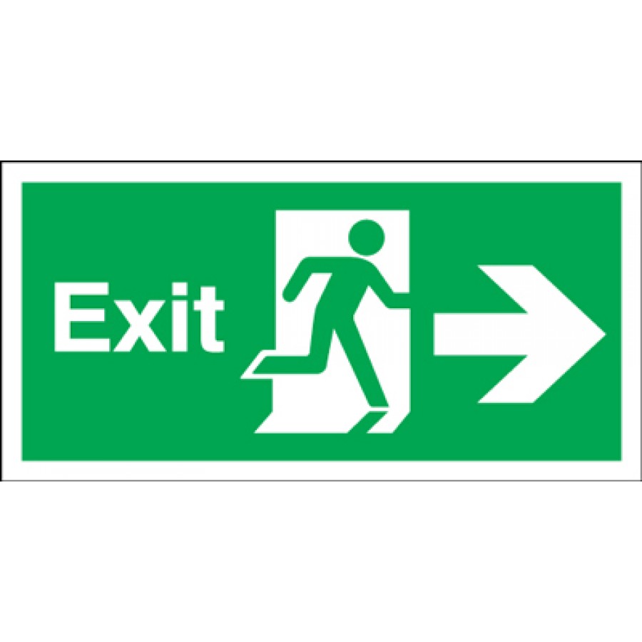 Exit Sign Arrow Pointing ro the Left Sign icons png preview