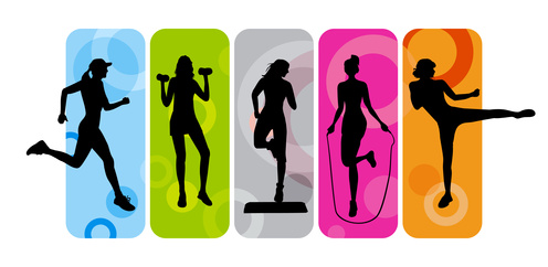 Family Fitness banner icon icons png preview