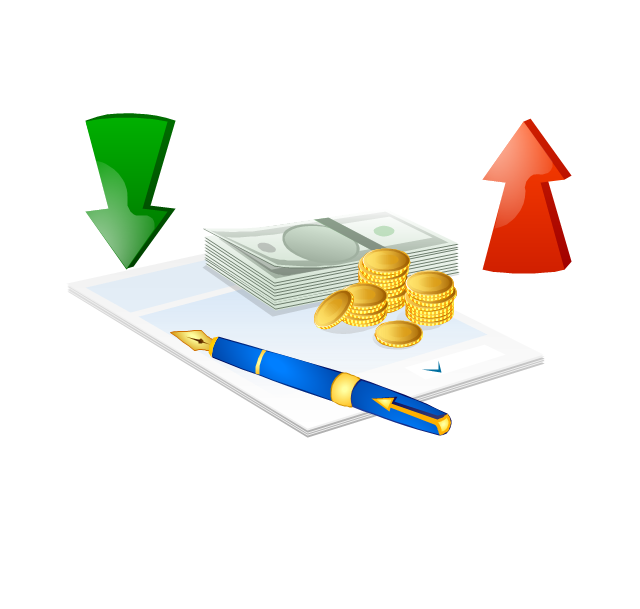 Financial statements icons png preview