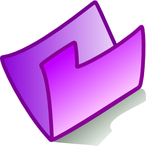 Folder Purple arrow symbol icons png preview