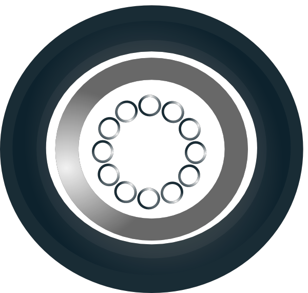 Free Car Tires Vector icons png free download