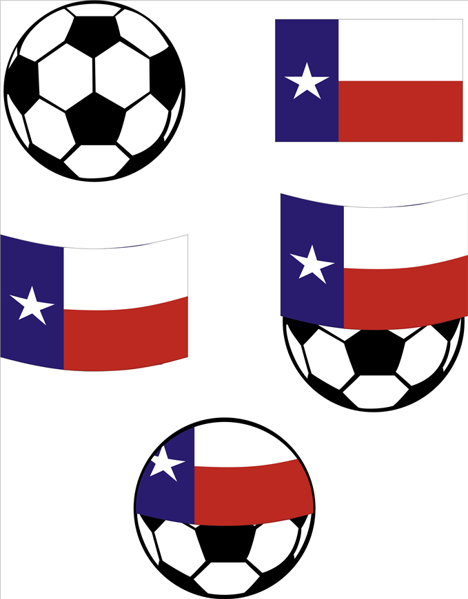 Free Soccer Ball Flags clip art icons png free download