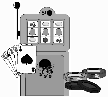 Gambling Uncolored Slot Machine Icon icons png preview