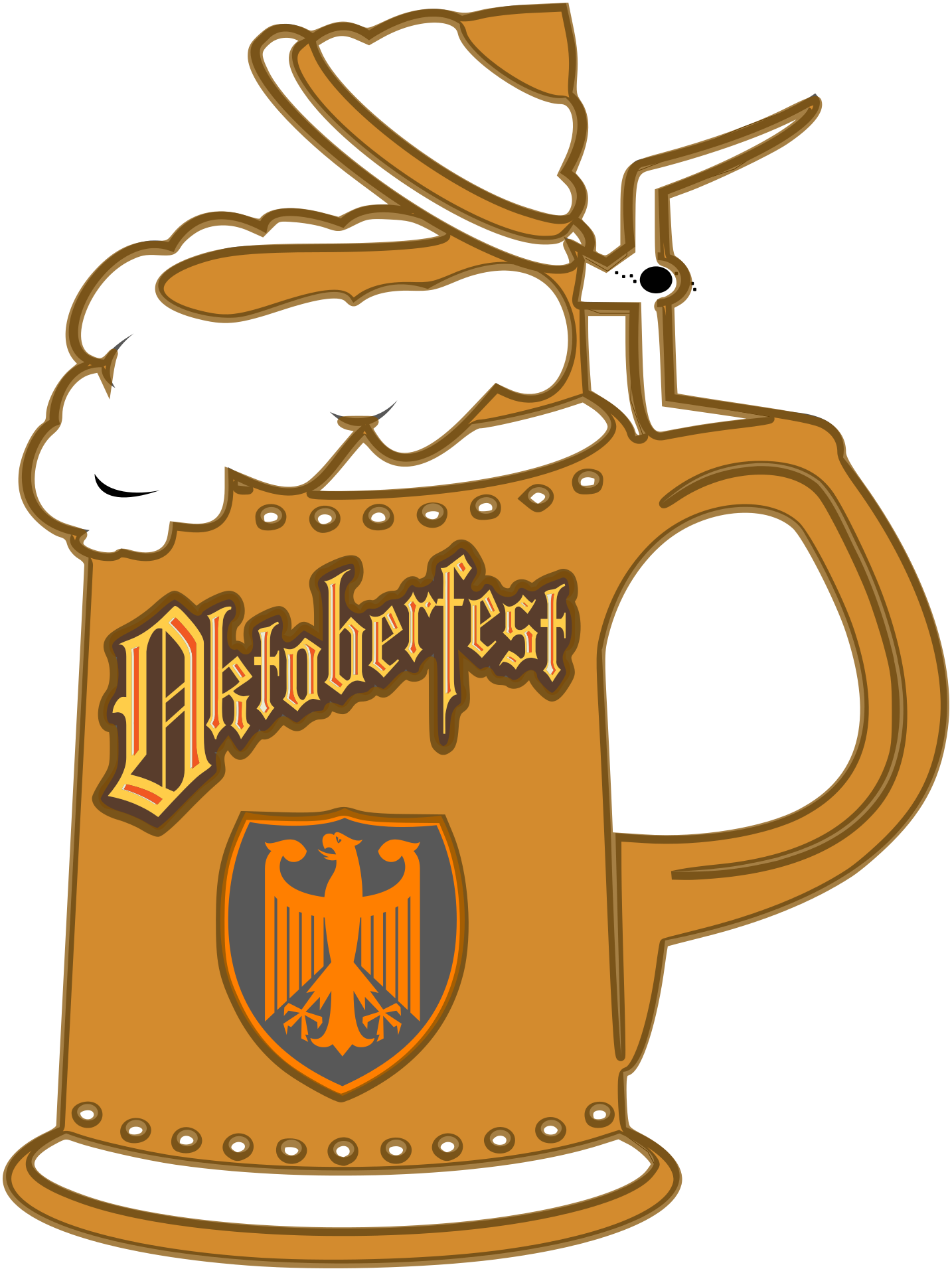 German Party Octoberfest clip art icons png free download