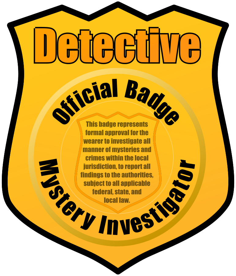 Gold Rush Detective Badge icons png preview