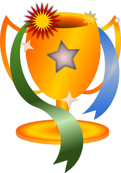 Golden Trophy clip art icons png preview