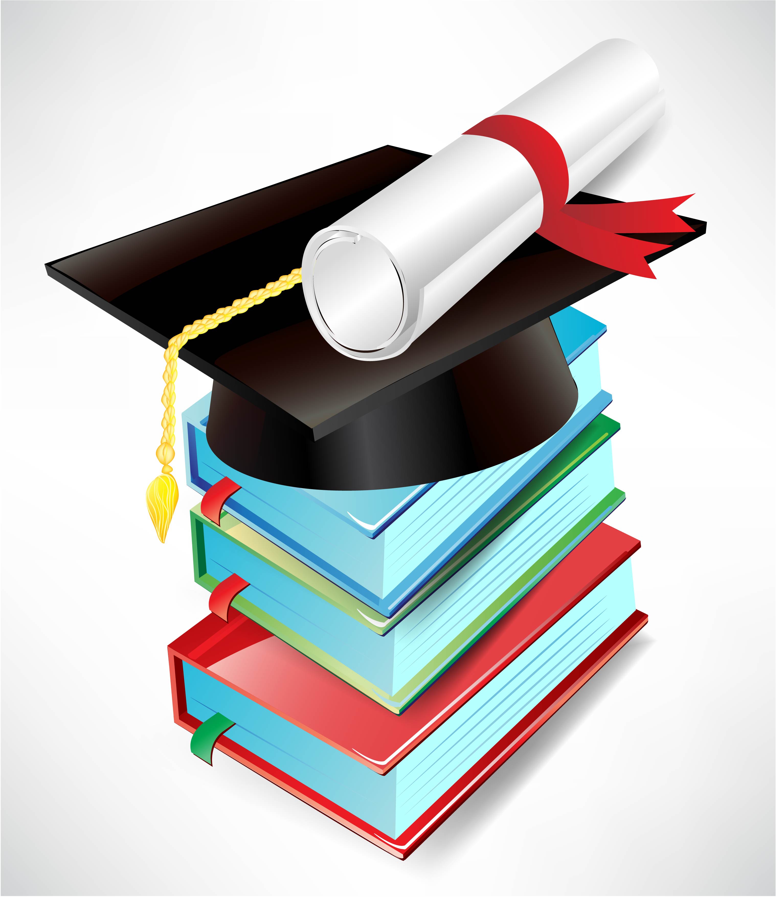 Graduation Book Cap Art Icon icons png preview