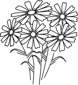 Gray Flowers Cliparts icons png preview