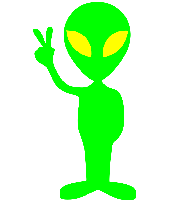 Green alien costume icons png preview