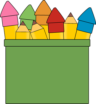 Green box pencils clip art icons png preview