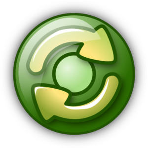 Green circular button arrows in it icons png preview