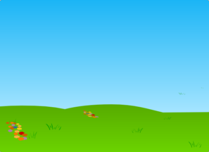 Green field blue sky background icons png preview