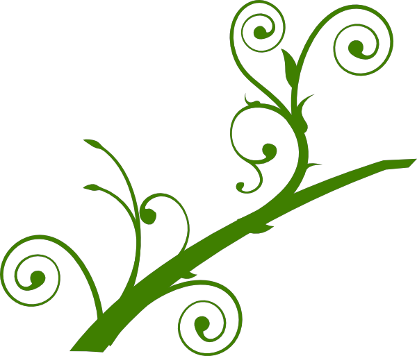 Green Leafy Branch Cliparts icons png free download