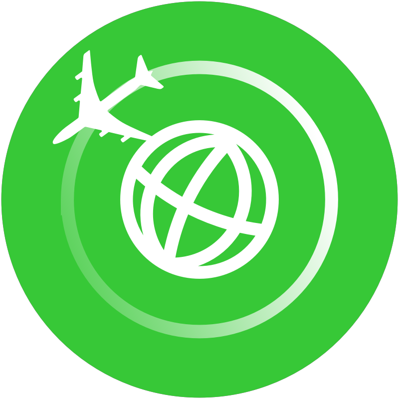 Green Travel Icon icons png preview