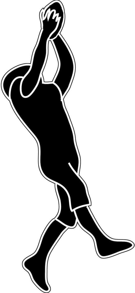 Handball Players Drawings Silhouette icons png preview