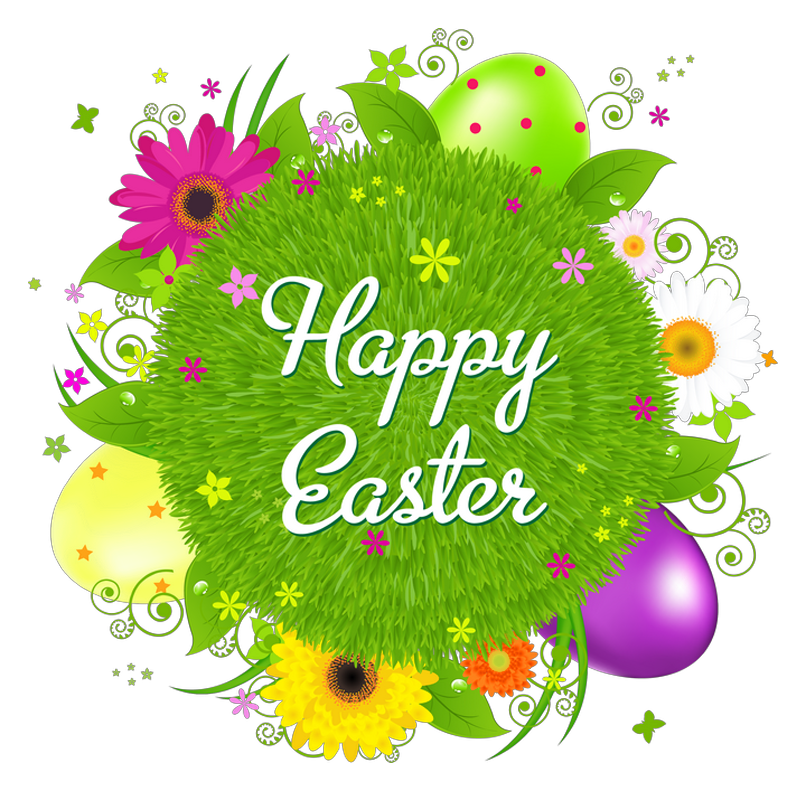 Happy Easter Colorful Background icons png preview