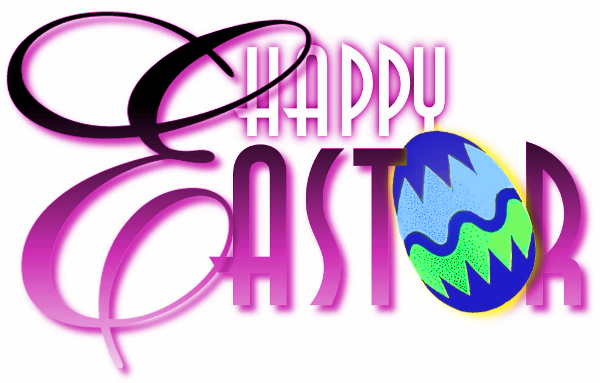 Happy Easter Text Transparent icons png free download